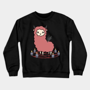 Llama demon Crewneck Sweatshirt